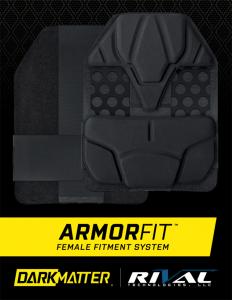 ArmorFit Female Fitment System