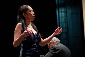 Soprano Yvette Keong performs with Maestro Jay Dean and The Opera Mississppi Chamber Orchestra on February 13, 2022.