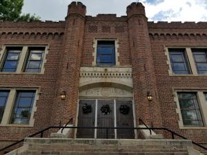 The original Loveland Armory landmark building