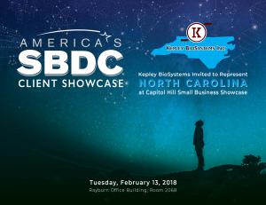 America's SBDC Client Showcase, Februrary 13, 2018