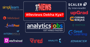 Analytics Jobs - Course Reviews