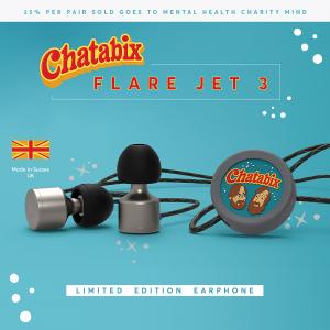 The new Chatabix JET earphones from Flare Audio.