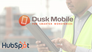 Access HubSpot custom properties from the Dusk IOP app in the field