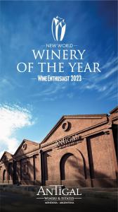 Antigal Winery & Estates Named Best New World Winery of the Year