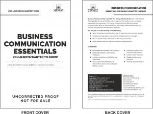 Galley cover of Business Communication Essentials You Always Wanted To Know by Vibrant Publishers