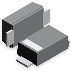 New Yorker Electronics of Northvale, New Jersey, has released the new Vishay Semiconductor VTVS5V0ASMF to VTVS63GSMF 400W TransZorb® Transient Voltage Suppressor (TVS) Diodes