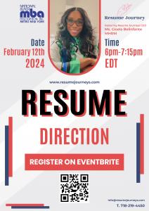 Resume Direction