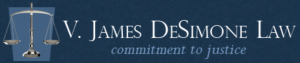 V. James DeSimone Law Logo