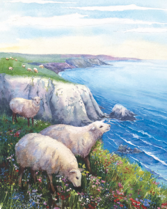 Welsh Coast Watercolor