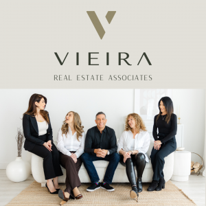 The Vieira team in a photo, led by esteemed broker Jamie Vieira, has consistently been recognized within the top 1% of Century 21 teams nationwide, a testament to their dedication and success in a competitive landscape