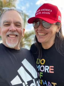 Mike Robinson, CEO of Nanobles Corp. and founder of the Global Cannabinoid Research Center with his wife Anne Mari