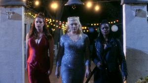 Kelly Grant, Diane Foster and Zuri Starks in a scene from “Easter Bloody Easter.”