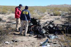 NTSB on the scene of the February helcopter crash that killed the CEO of a major Nigerian bank and his family.