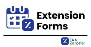 Extension Tax Forms - TaxZerone