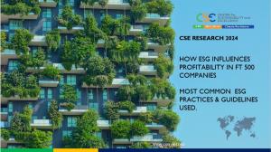 CSE's annual ESG Research