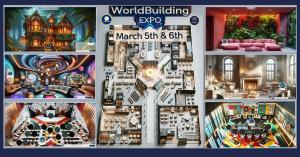 WorldBuilding Expo on GoBrunch on March 5 & 6, 2024
