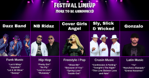 The Latin Explosion Music Festival & Car Show Line Up