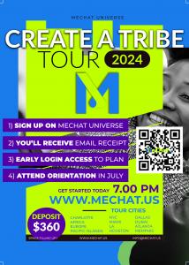 MeChat Universe Create a Community Flyer