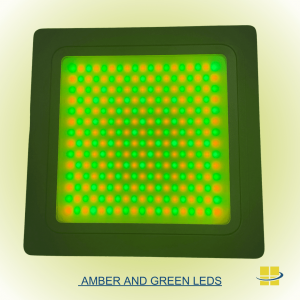 FLAT | FLYT No UV LED Light - Amber and Green LEDs