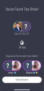 An Orra Dating App Match Being Dragged