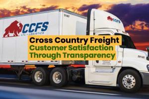Cross Country Freight Tracking customer post-purchase experience
