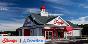 An exterior image of a Friendly's Restaurant