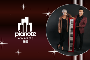 2023 Pianote Awards, hosted by Lisa Witt and Kevin Castro (pictured above), celebrates the best Pianists from around the globe