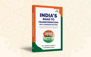 Front and back cover of India’s Road To Transformation: Why Leadership Matters