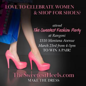 Attend The Sweetest Fashion Party at Rangoni most fashionable dinner dress wins a pair of Italian Heels www.TheSweetestHeels.com