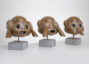 Emoji Art Monkeys