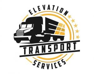 A sleek design featuring the company name with an image of a car transporter, symbolizing reliable vehicle shipping solutions.