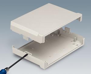 MOTEC enclosures feature a fast and secure snap-together assembly