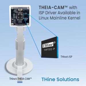 Linux users can now use a standard camera driver to accelerate the integration of THine’s ISP capabilities into their vision systems.