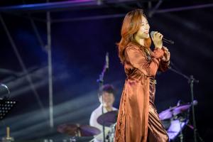  Ju Hyun Mi and Phil Yoon performing with Ju Hyun Mi Jazz Project at a recent South Korean festival appearance