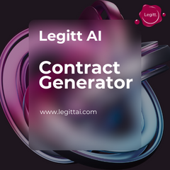 Legitt AI Contract Generator,
