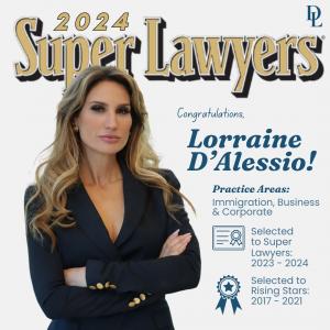 Lorraine D'Alessio names 2023-2024 Super Lawyer
