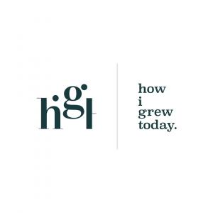 How I Grew Today log with little blue letters on white background