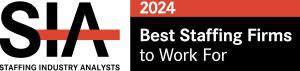 Logo: 2024 SUA Best Staffing Firms to Work For