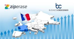 Ziperase in France with Business Crescendo