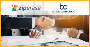 Ziperase Partners with Business Crescendo