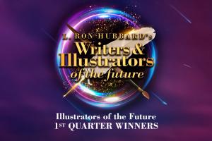 The 1st Quarter Illustrators of the Future Contest winners for Volume 41 logo.