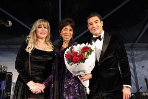 Marla Gibbs was honored with the Lifetime Achievement Award for her remarkable contributions. Daphna E. Ziman, Marla Gibbs and Mario Lopez