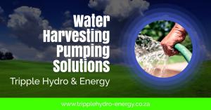 Water Harvesting & Pumping Solutions