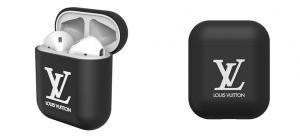 Custom AirPods case with brand logo - a sleek and stylish accessory for wireless earbuds.