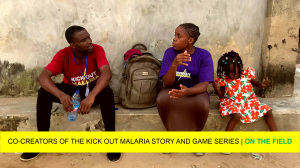 CO-CREATORS OF THE KICK OUT MALARIA STORY AND GAME SERIES ON THE FIELD