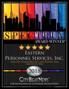 Eastern Personnel 2018 Spectrum Award Winner