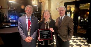 Jo Ann Barefoot Receives Senator William Proxmire Lifetime Achievement Award