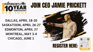 10th Anniversary CEO tour with Jamie Prickett see upcoming dates