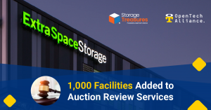 Extra Space Storage Expands Auction Review Services to Safeguard from Lien Sale Liability