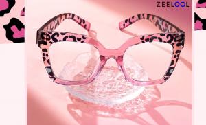 Leopard print glasses